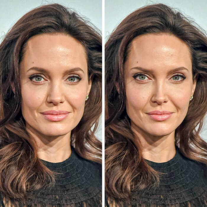 Admire The Golden Ratio Face Celebrities, Angelina Jolie