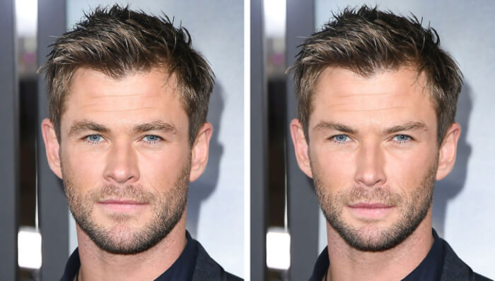 Admire The Golden Ratio Face Celebrities, Chris Hemsworth