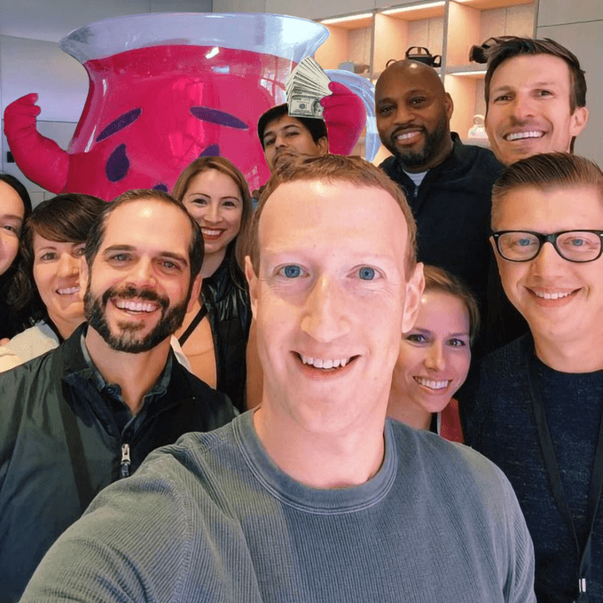 Mark Zuckerberg Posts A Selfie And Gets Trolled Hard, mark zuckerberg selfie