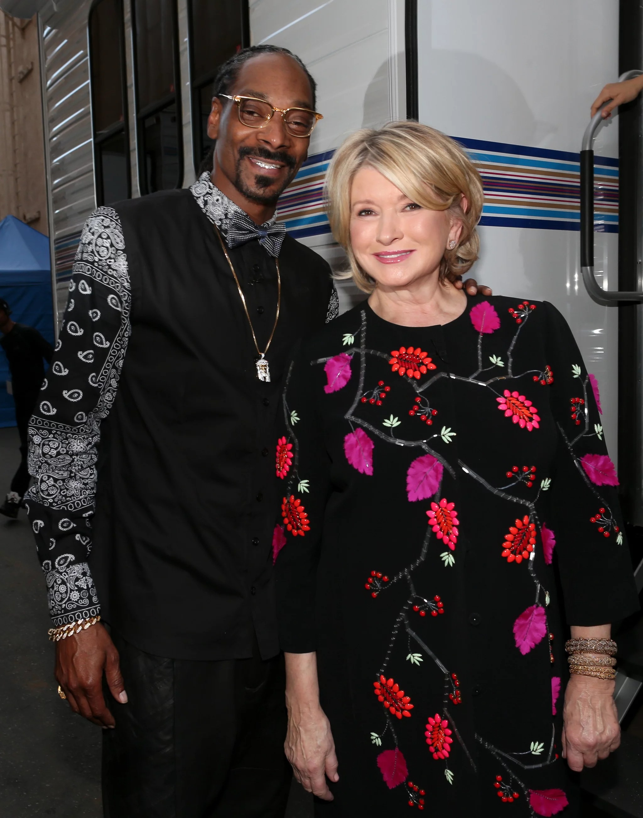 Celebrity Friends Couples, Snoop Dogg And Martha Stewart