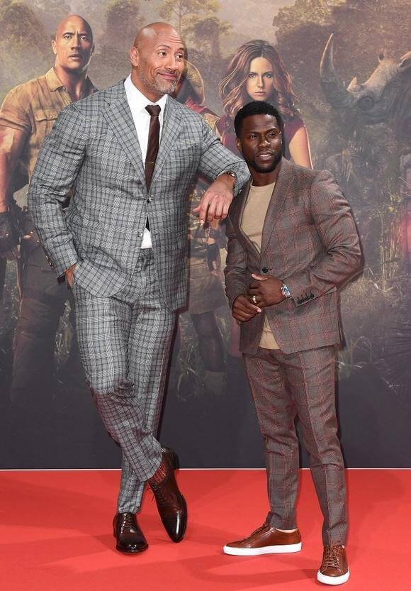 Celebrity Friends Couples, Dwayne Johnson And Kevin Hart