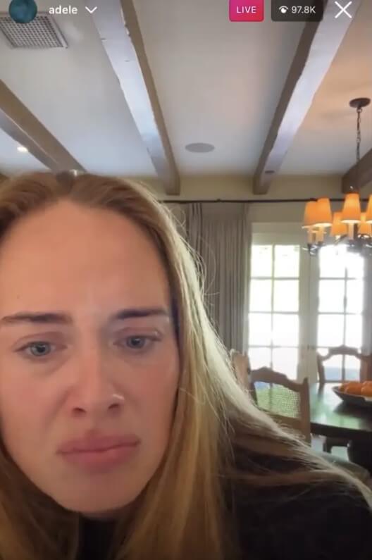  Instagram Live Streams, Adele