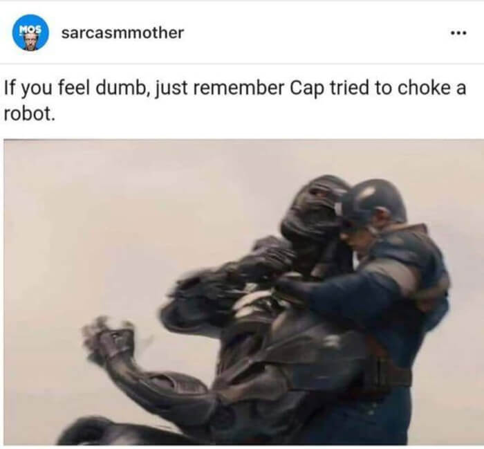 Hilarious Things About Captain America, captain america language meme
