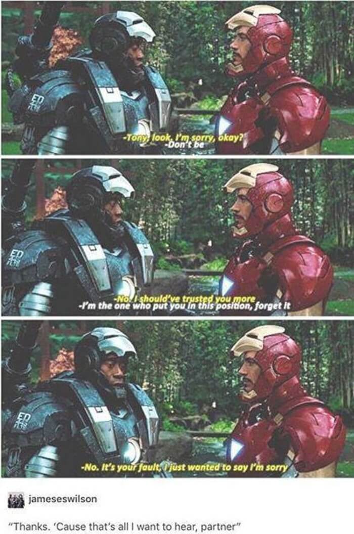 He Is Just Warm, Touching Moments Between Avengers