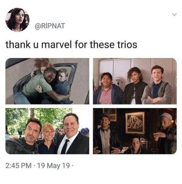 Iconic Trios, Touching Moments Between Avengers