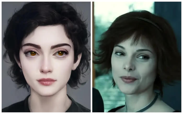 AI-Generated Photos, "Twilight" Characters, AI generated book characters