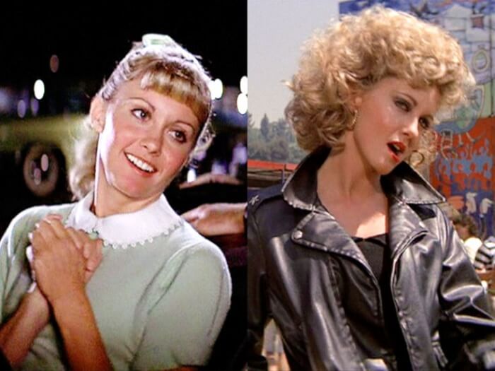 Iconic Movie Makeovers, Sandy Olsson (Grease)