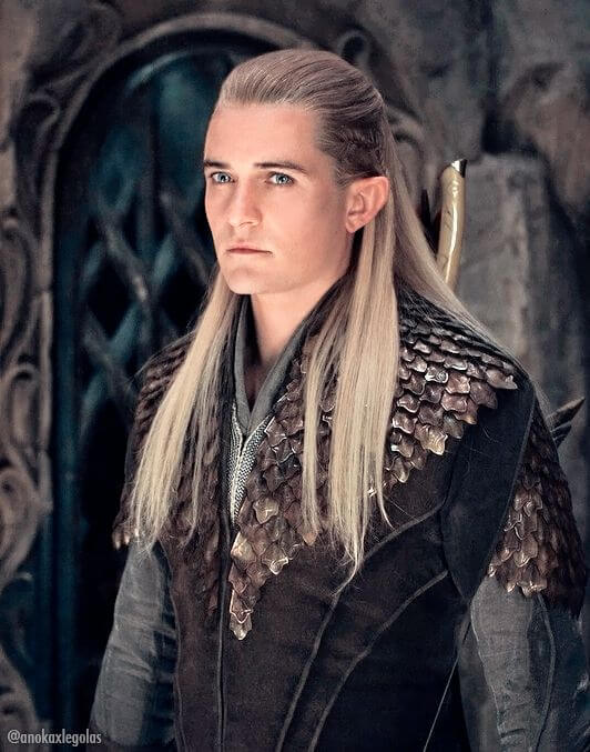 De-Aged On Screen, Orlando Bloom (The Hobbit: The Desolation of Smaug)