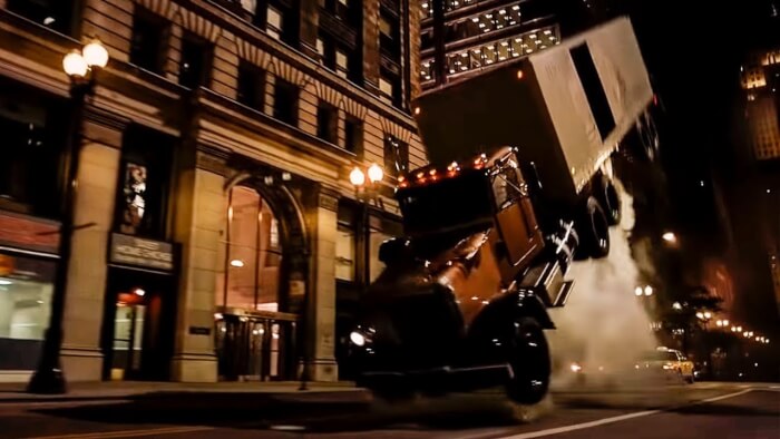 Amazing Movie Scenes, Truck Flip