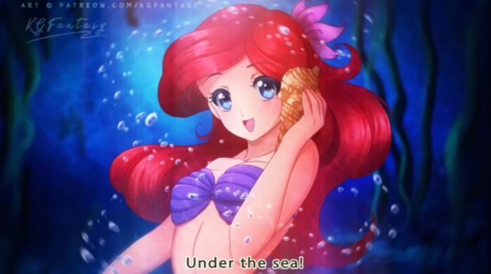 Disney Princesses, Anime Characters, Ariel