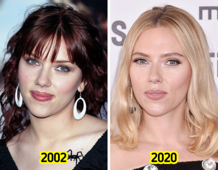 Hairstyles Evolution, Scarlett Johansson