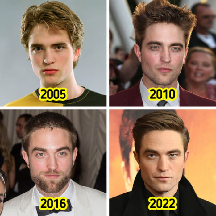 Hairstyles Evolution, Robert Pattinson