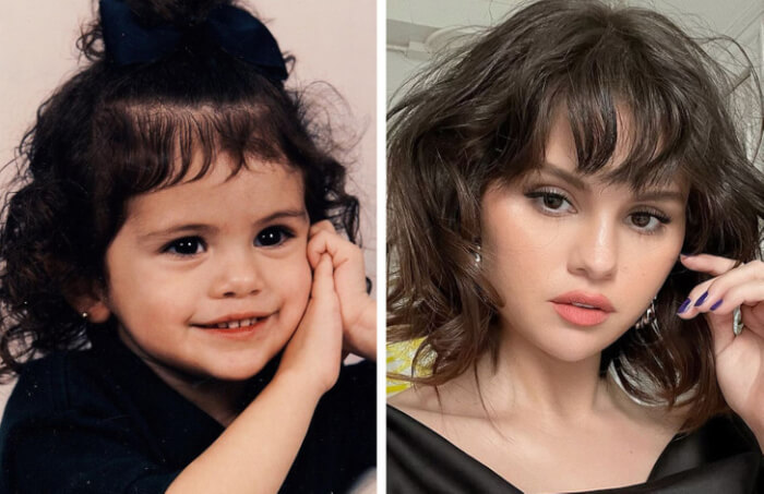 adorable childhood photos of celebrities, Selena Gomez