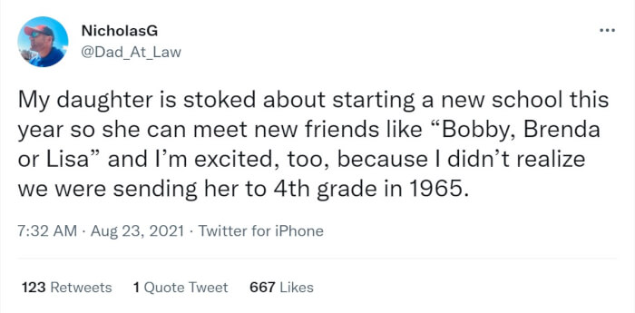 funny tweets about back to school season