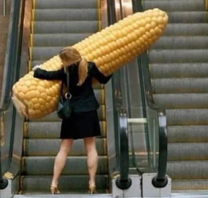 That’s a really big corn!