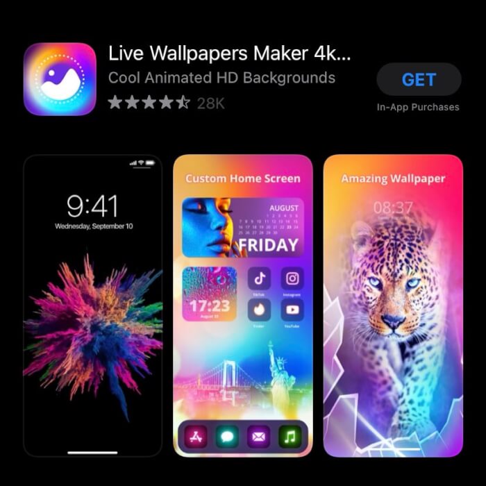 5 Highest-Rated Lively Wallpaper Applications On iOS 2