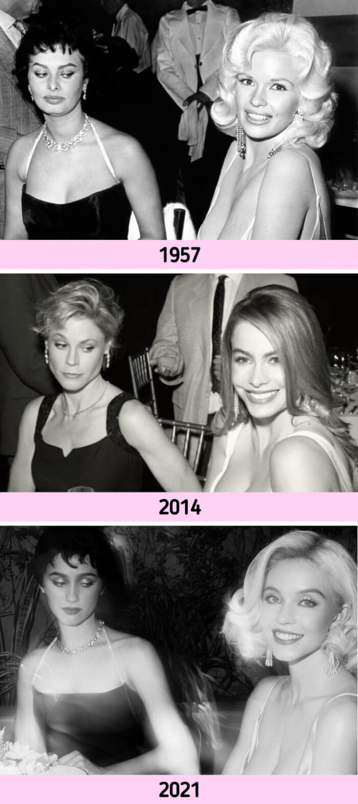Celebrities Recreated Iconic Pictures, Filling Us With Nostalgic Vibes