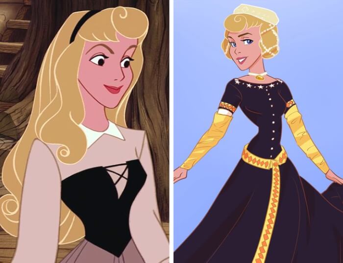 Accurate drawings of Disney princesses, Aurora