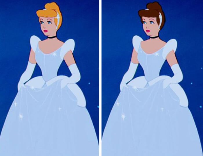 Accurate drawings of Disney princesses, Cinderella