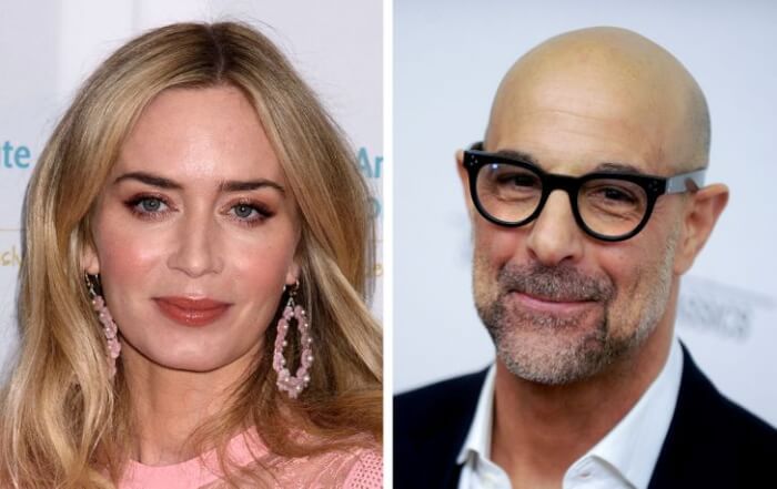 , Emily Blunt and Stanley Tucci