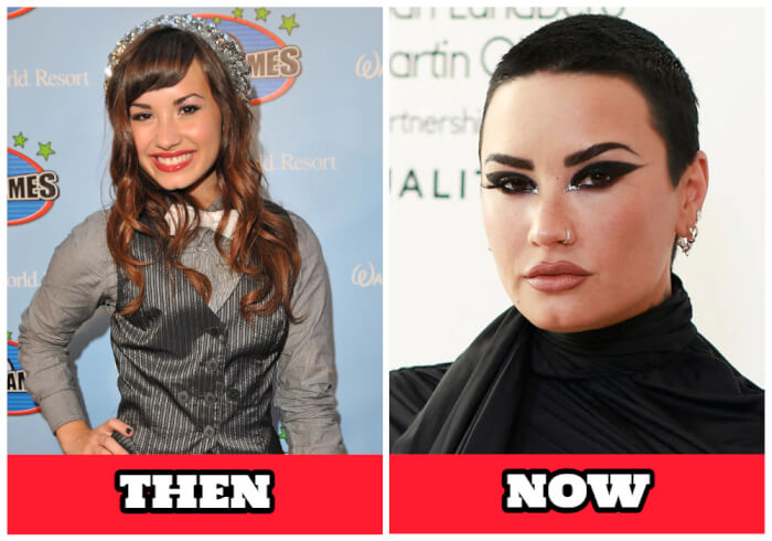 Celebrities are unrecognizable when they change their styles