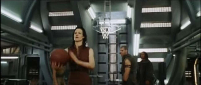 Awesome Movie Magic, Alien: Resurrection (1997): Ripley's Basketball Skills Weren't CGI