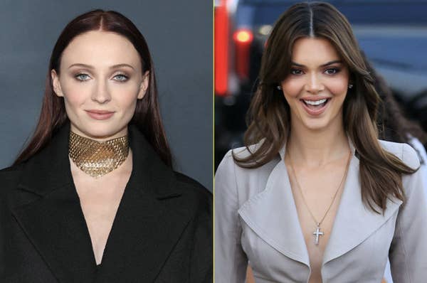 Pairs Of Celebs That Feud At First Sight, Sophie Turner - Kendall Jenner