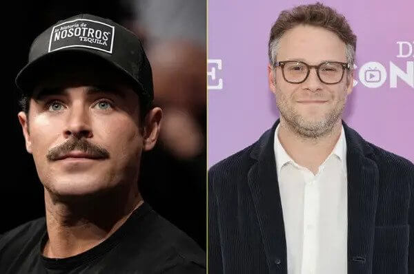 Pairs Of Celebs That Feud At First Sight, Zac Efron - Seth Rogen