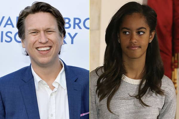 Pairs Of Celebs That Feud At First Sight, Pete Holmes - Malia Obama