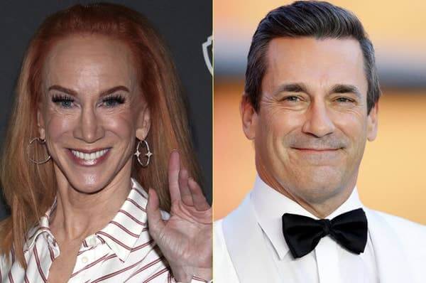 Pairs Of Celebs That Feud At First Sight, Kathy Griffin - Jon Hamm