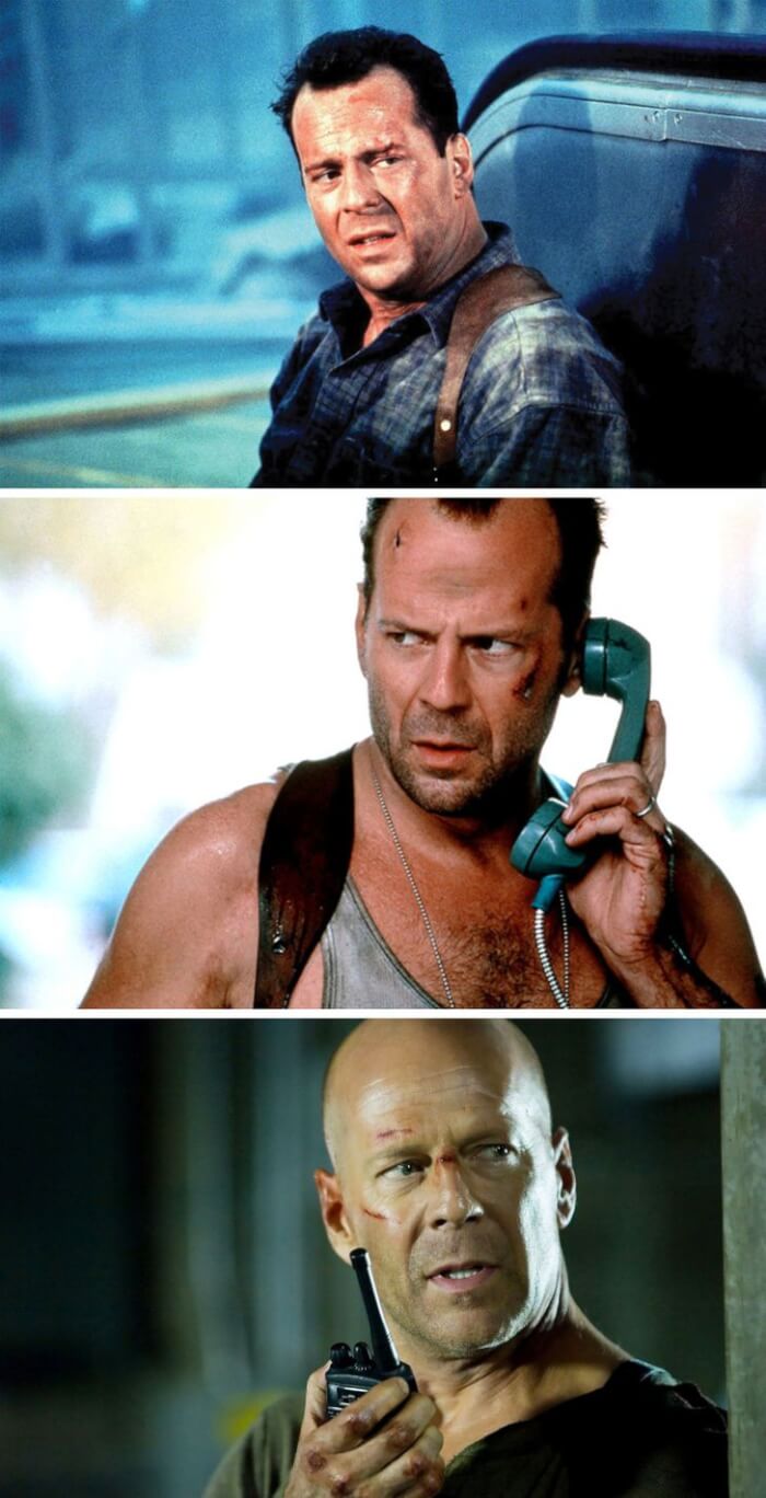 Same Roles In Every Movie, Bruce Willis  actors who play the same role in every movie, actors that play the same role in every movie