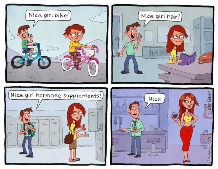 funny comics by Ryan Kramer