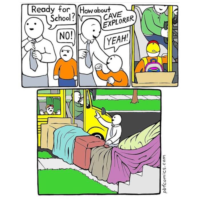 funny comics by Ryan Kramer