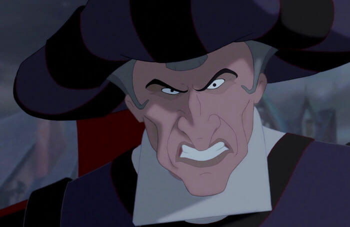 famous Disney's villains, Claude Frollo