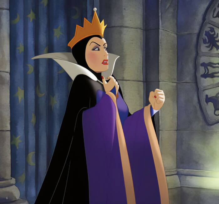 famous Disney's villains, Evil Queen