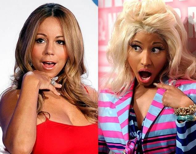 Unforgettable celebrity feuds, Nicki Minaj And Mariah Carey