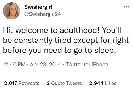 Tweets About Adulthood