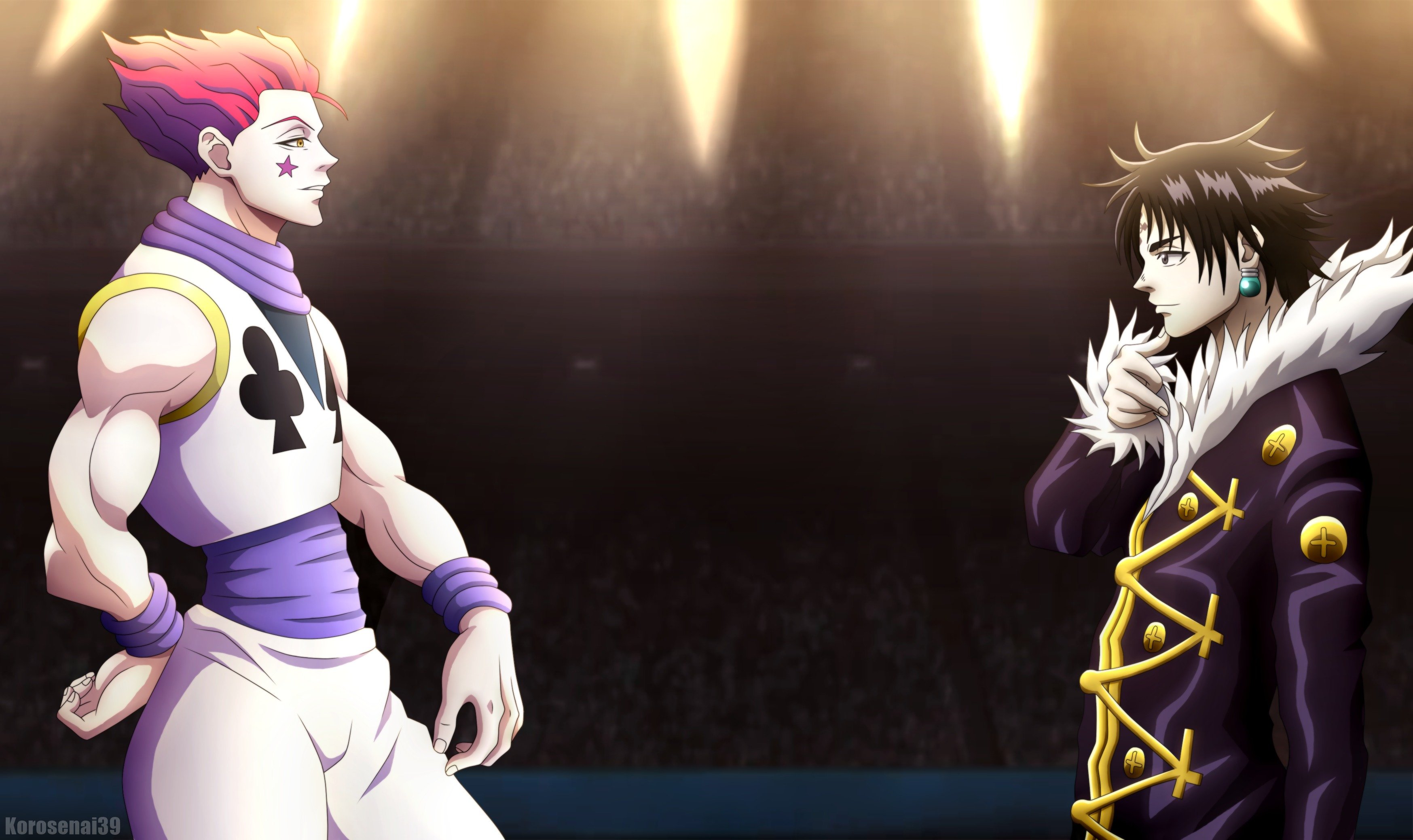 hisoka vs chrollo