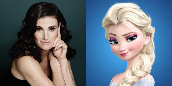 Disney Pixar Voice Actors, Idina Menzel - “Frozen” and “Wicked”