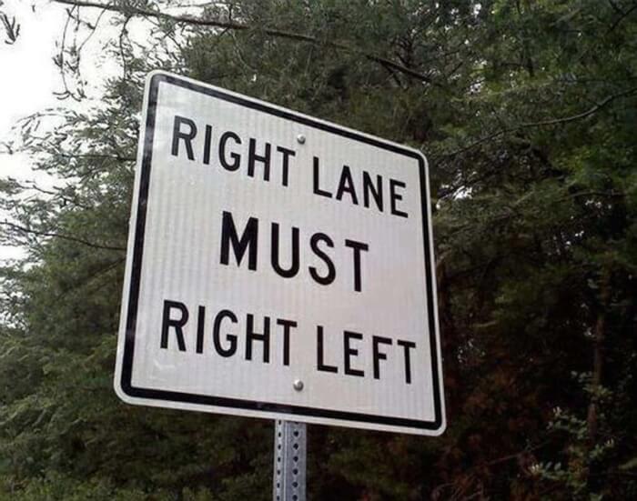 Confusing But Hysterical Signs
