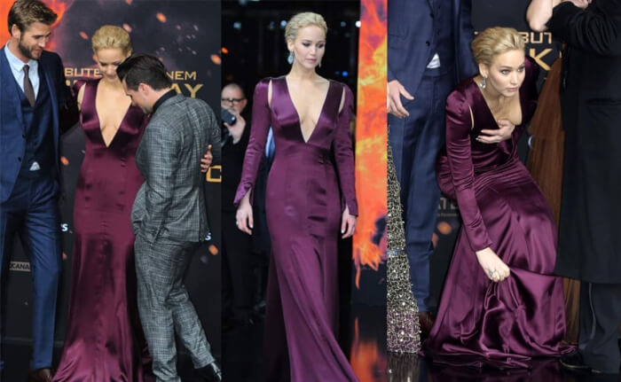 Celebrity Wardrobe Malfunctions, Jennifer Lawrence