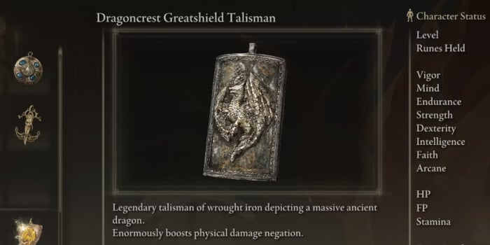 dragoncrest greatshield talisman