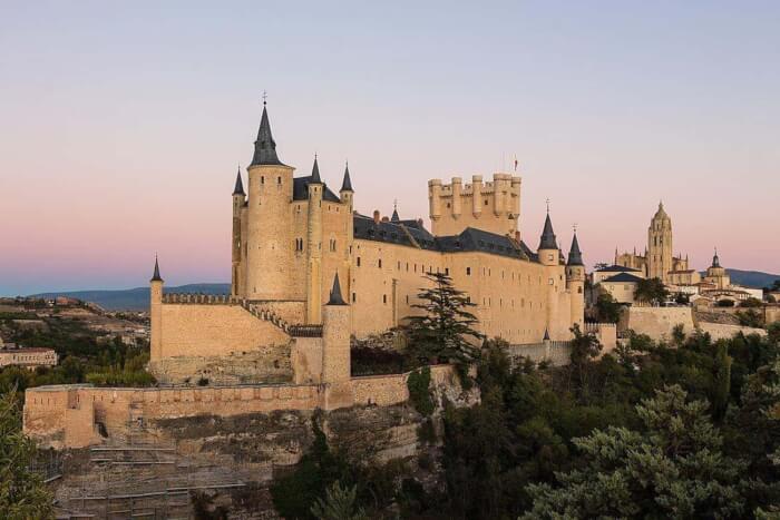 The Evil Queen's Castle In 'Snow White' & Segovia Castle in Spain