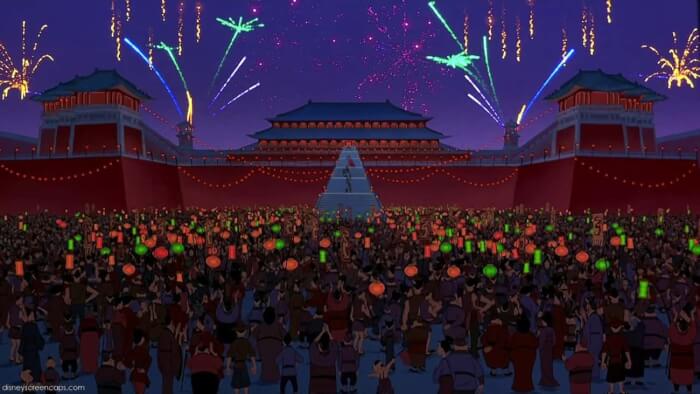 Beijing, China, As It Appears In 'Mulan' and Beijing, China, As It Appears In real life