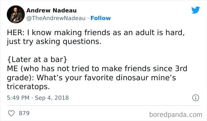 Funny Tweets about friendship