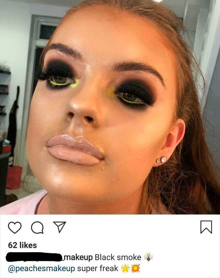 makeup artists fails