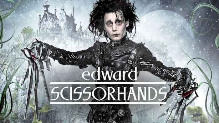First-Rate Romance Movies, Edward Scissorhands, movies where they don't end up together