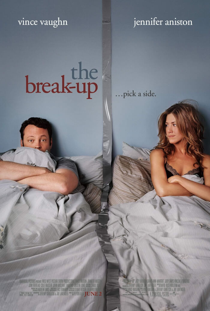 First-Rate Romance Movies, The Break-Up, movies where they don't end up together