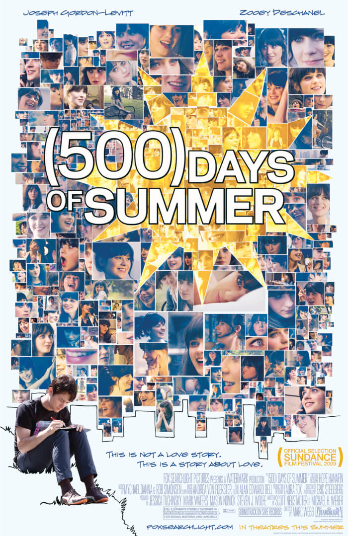 First-Rate Romance Movies, (500) Days Of Summer, movies where they don't end up together