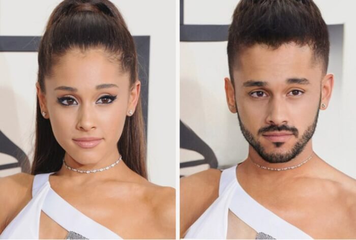 Celebrities swapped gender